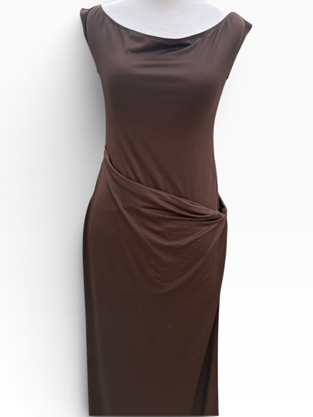 Peppermayo Brown Amerie Maxi Dress
